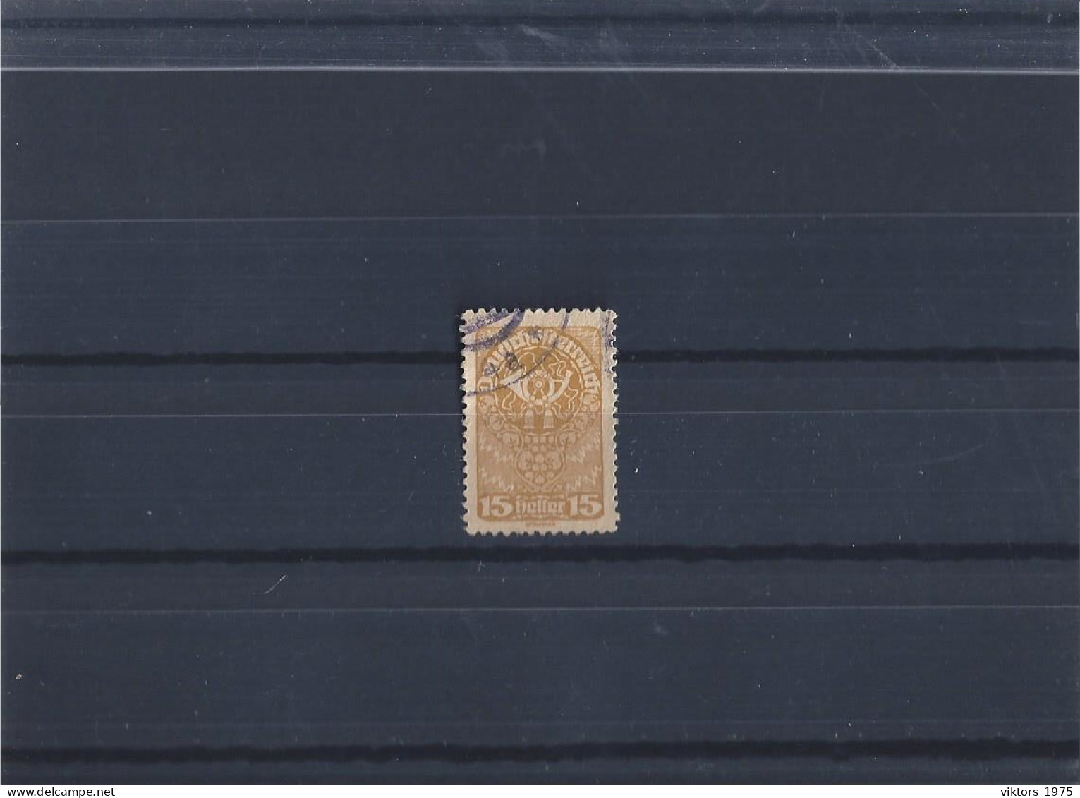 Used Stamp Nr.262 In MICHEL Catalog - Oblitérés