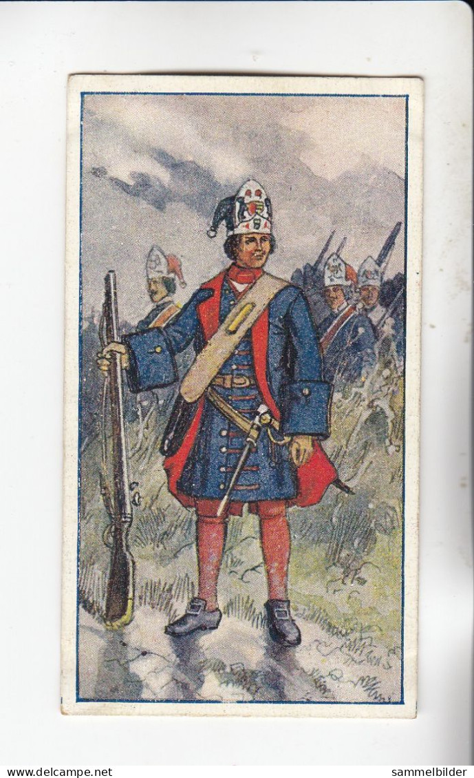 Actien Gesellschaft Deutsche Soldaten Verschiedener Zeiten Grenadier Regt Anhalt Dessau 1700  Serie  75 #2 Von 1900 - Stollwerck