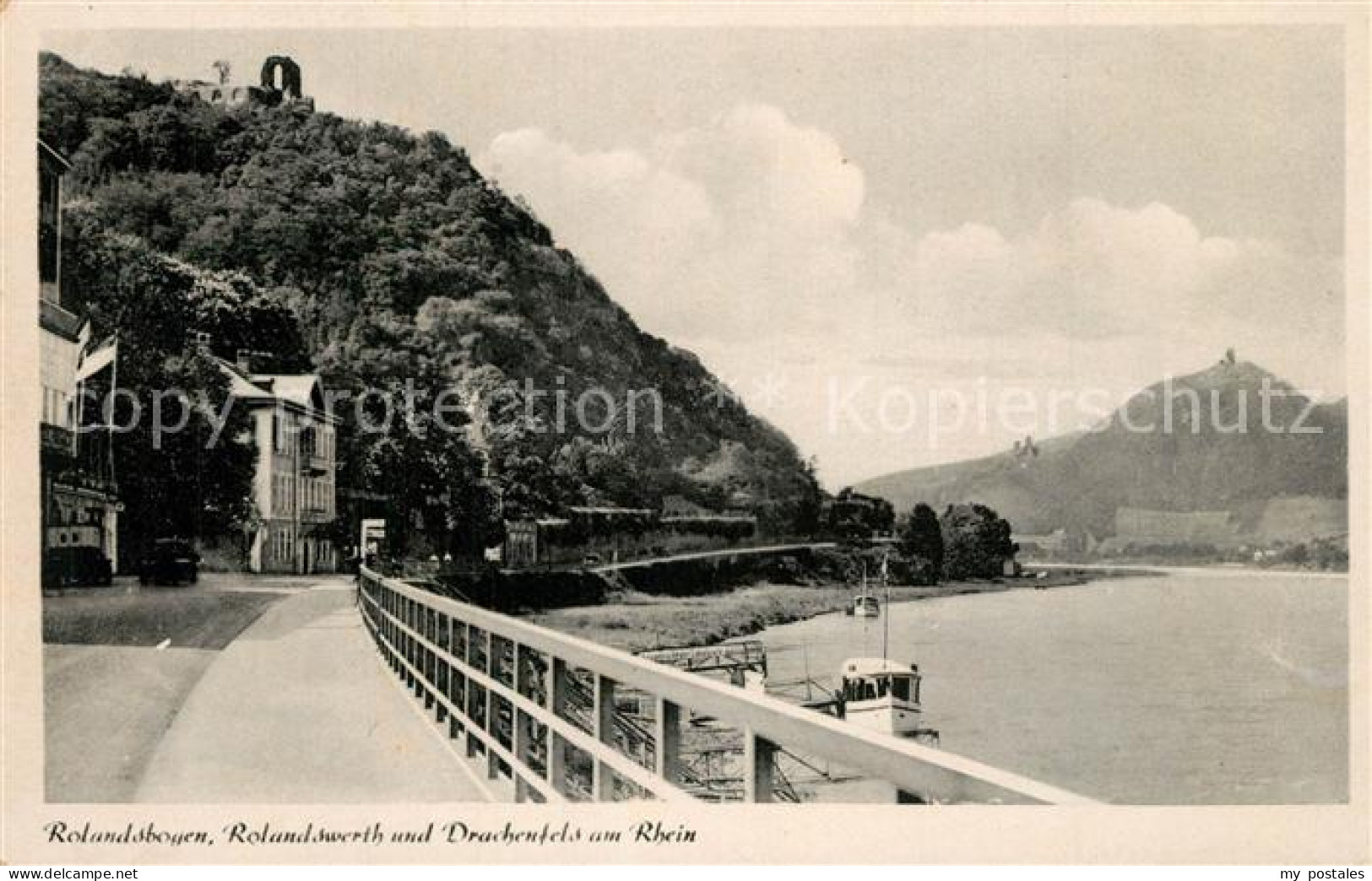 73301133 Rolandswerth Rolandsbogen Drachenfels  Rolandswerth - Remagen