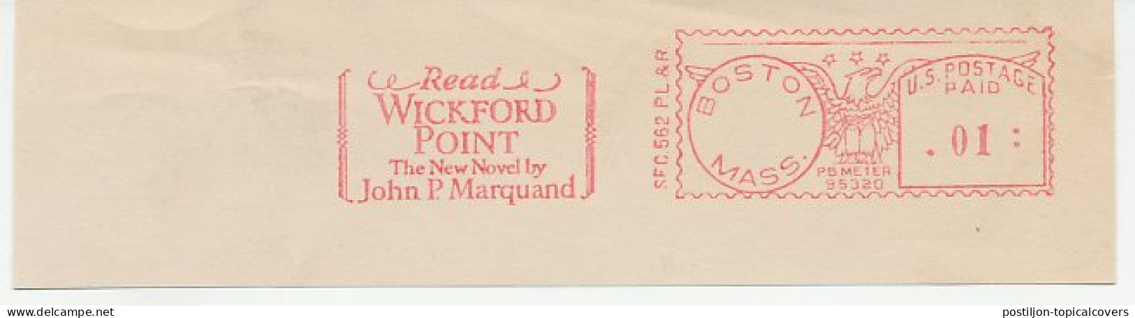 Meter Cut USA John P. Marquand - Wickford Point - Schriftsteller