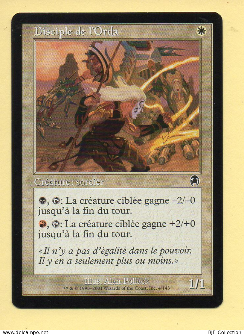 Magic The Gathering N° 4/143 – Créature : Sorcier – DISCIPLE DE L'ORDA / Apocalypse (MTG) - White Cards