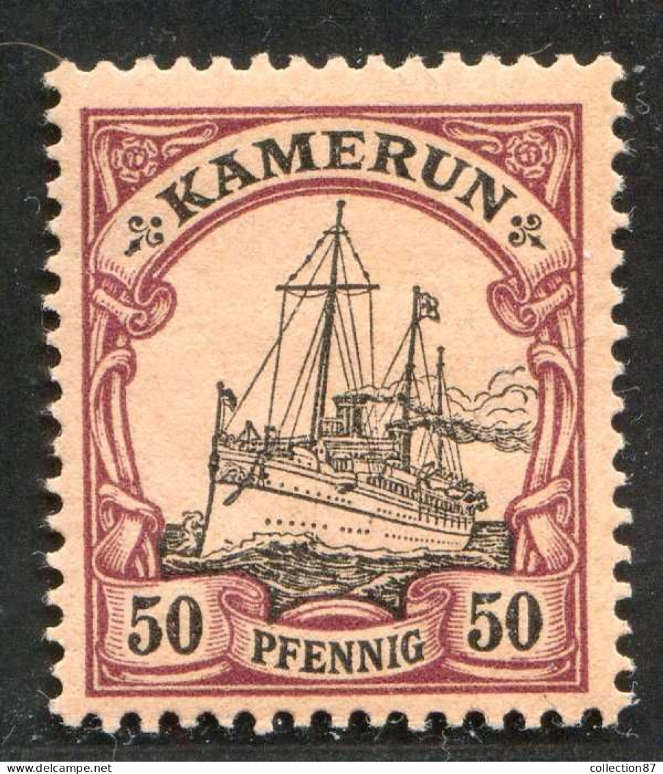 REF093 > COLONIES ALLEMANDE - CAMEROUN < Yv N° 14 * Neuf Dos Visible - MH * -- KAMERUN - Cameroun