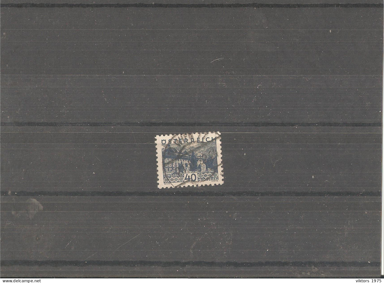 Used Stamp Nr.538 In MICHEL Catalog - Oblitérés