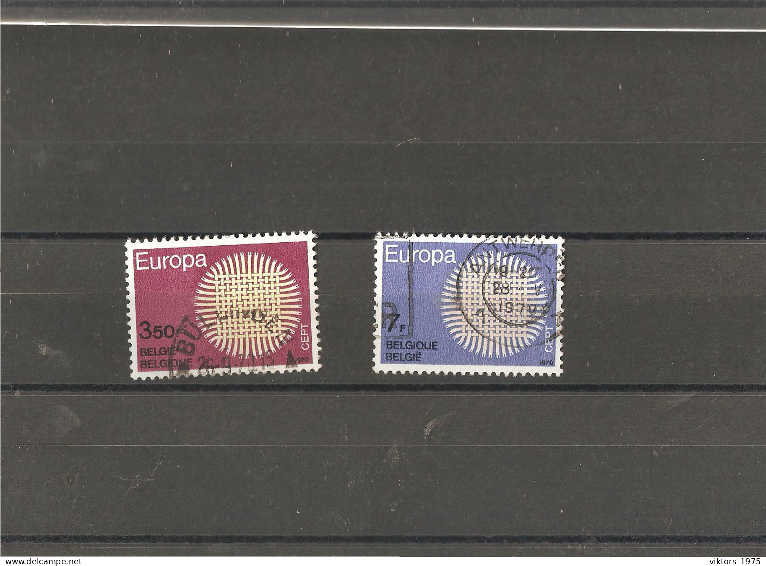 Used Stamps Nr.1587-1588 In MICHEL Catalog - Gebruikt