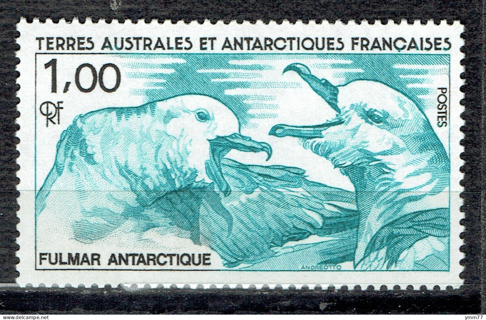 Faune Antarctique : Fulmar - Unused Stamps