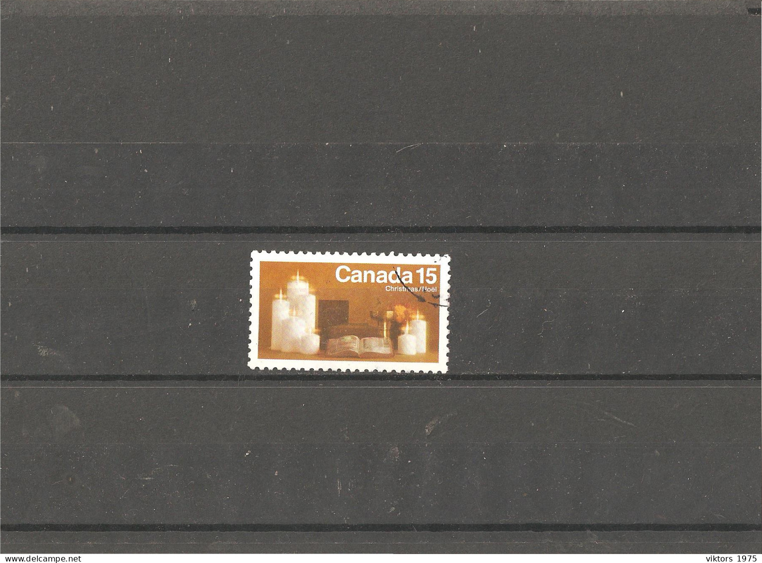 Used Stamp Nr.636 In Darnell Catalog - Oblitérés