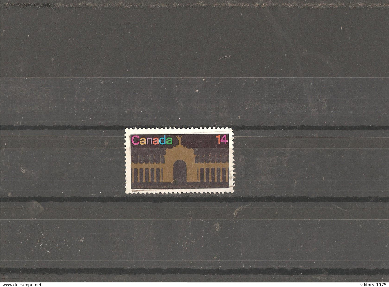 Used Stamp Nr.830 In Darnell Catalog - Gebruikt