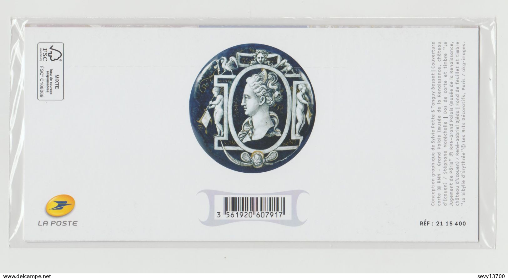 France 2015 - Bloc Souvenir Philatélique Léonard Limosin émailleur Du Roi N° 108 - Neuf Sous Blister - Souvenir Blocks & Sheetlets