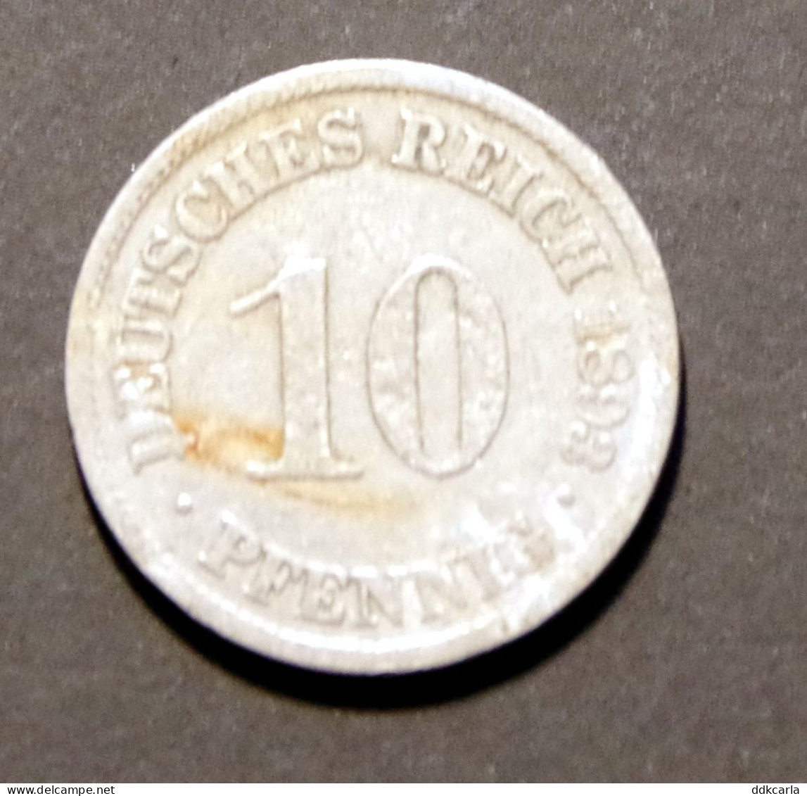 10 Pfennig 1893 A Deutsches Reich - 10 Pfennig