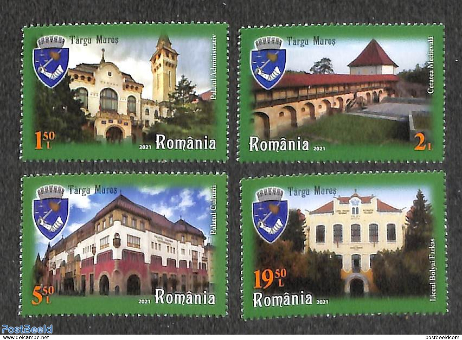 Romania 2021 Targu Mures 4v, Mint NH - Ungebraucht