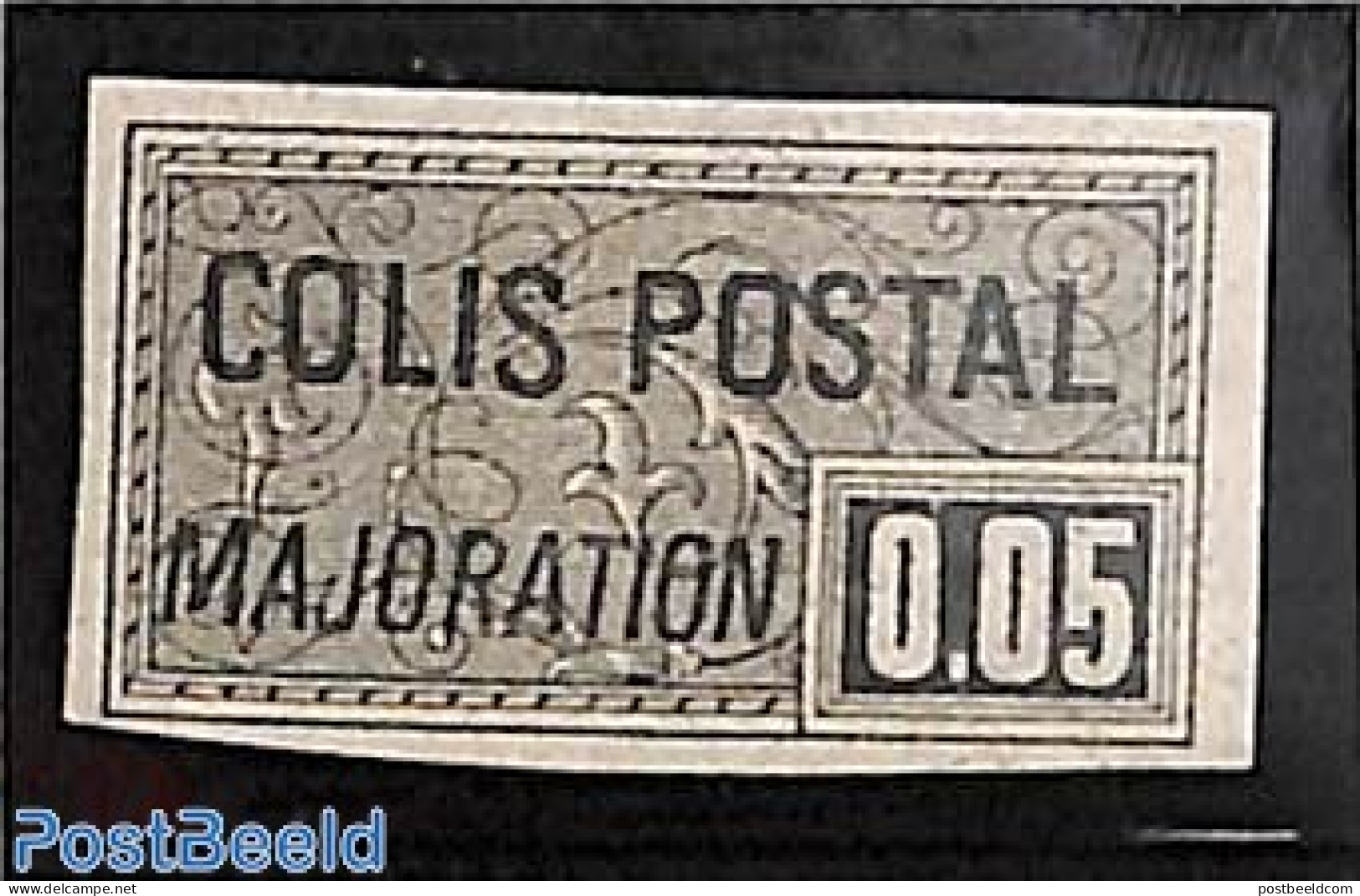 France 1918 0.05, Colis Postal, Fine Print, Stamp Out Of Set, Unused (hinged) - Ungebraucht