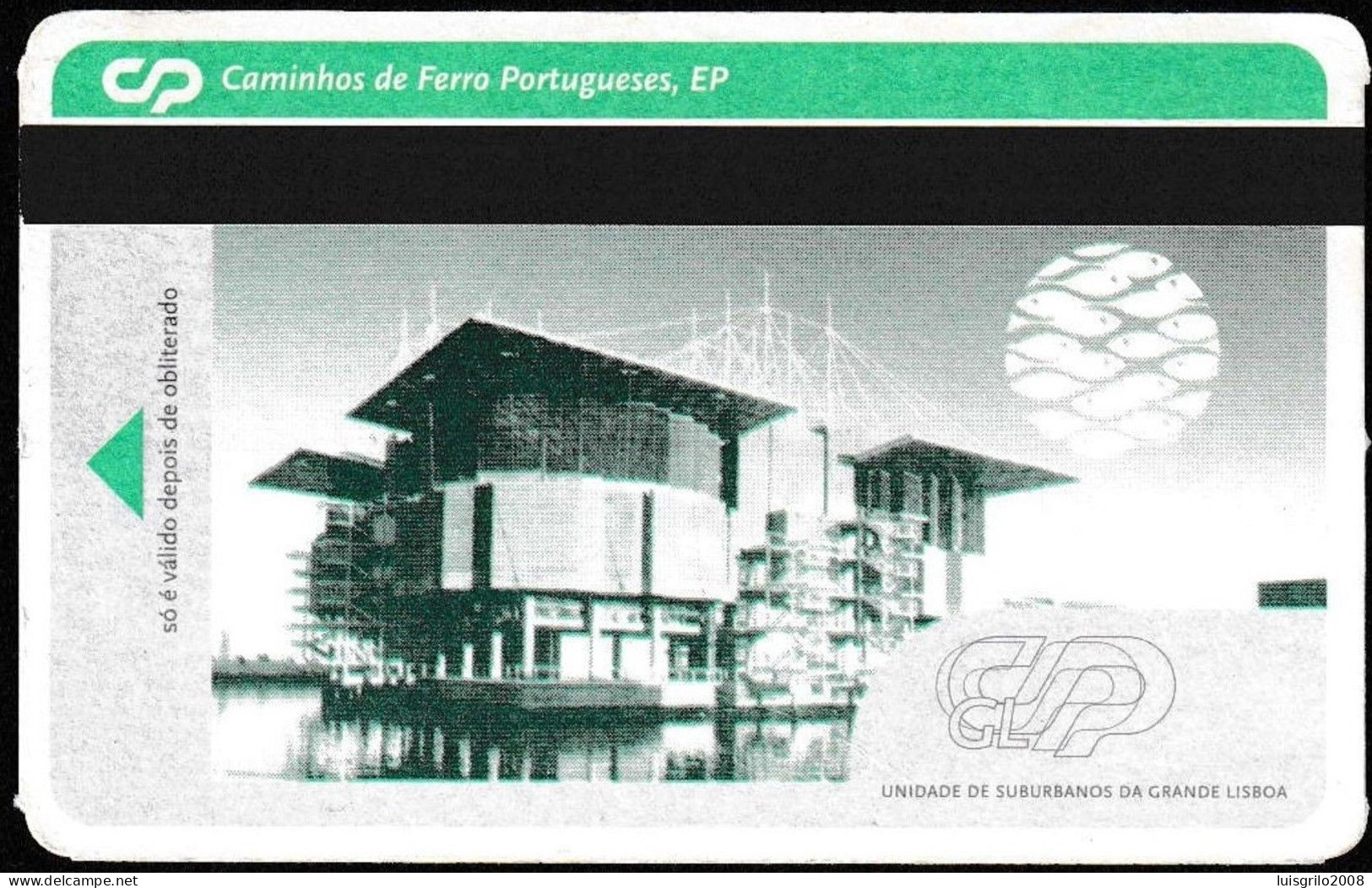 Portugal, PASSE - Portuguese Railwais/ Caminhos De Ferro Portugueses - Unidade De Suburbanos Da Grande Lisboa - Europe