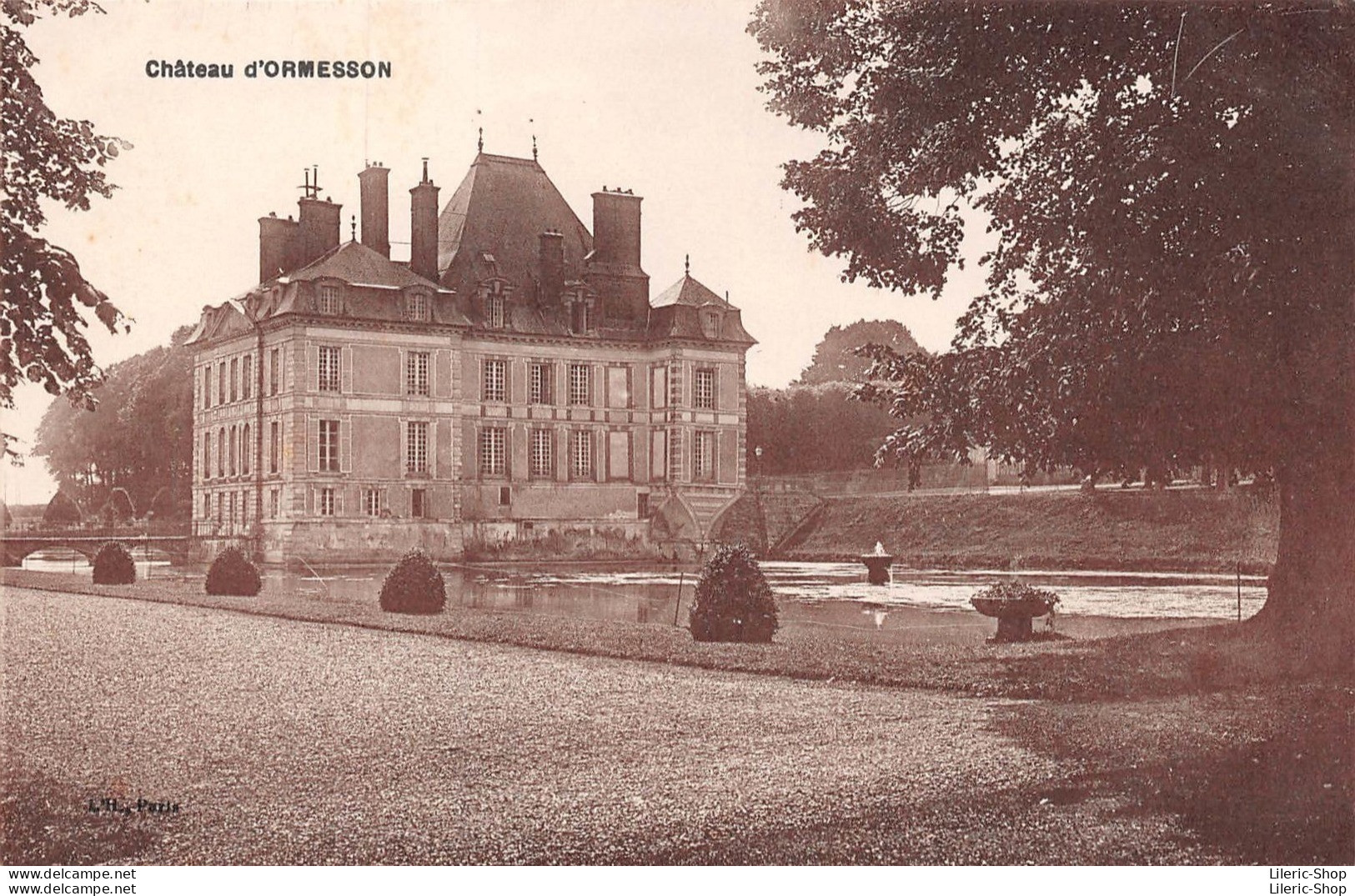 CHENNEVIERES SUR MARNE (94) - Lot De 2 Cpa Château D'Ormesson - Éditions L'Hoste - Chennevieres Sur Marne