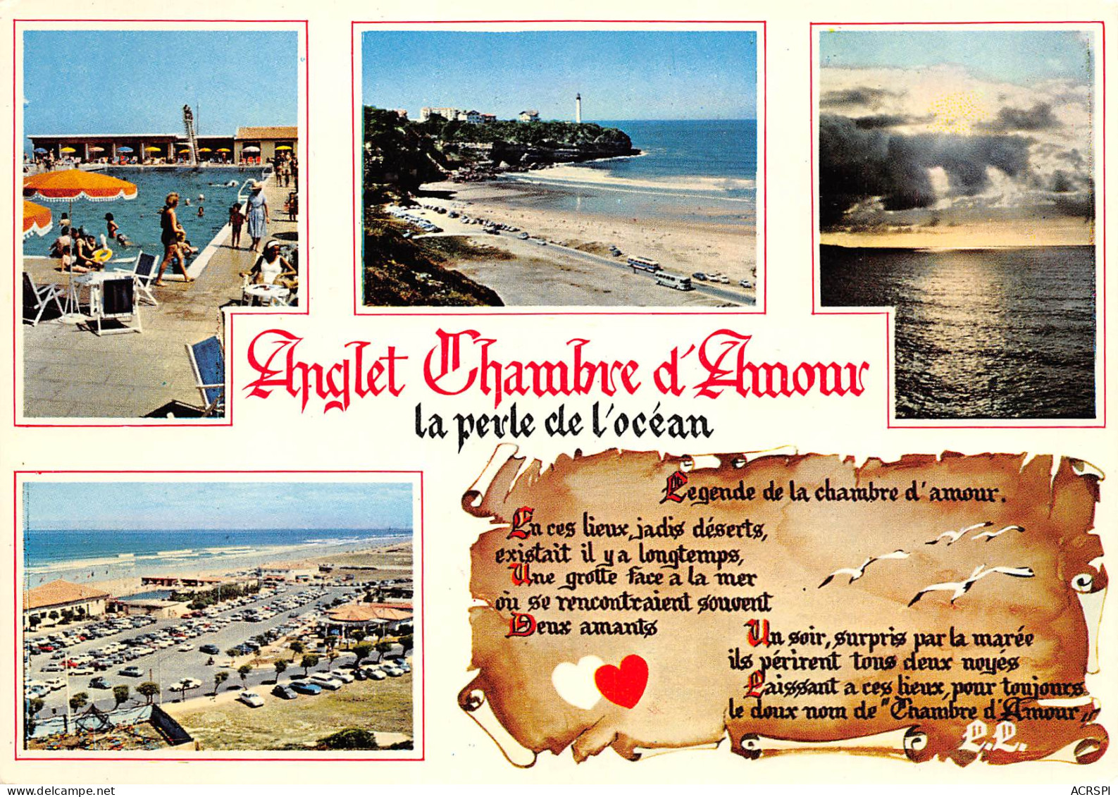 64 ANGLET La Chambre D'amour Carte Vierge Non Circulé éditions Lavielle (Scans R/V) N° 82 \MO7061 - Anglet