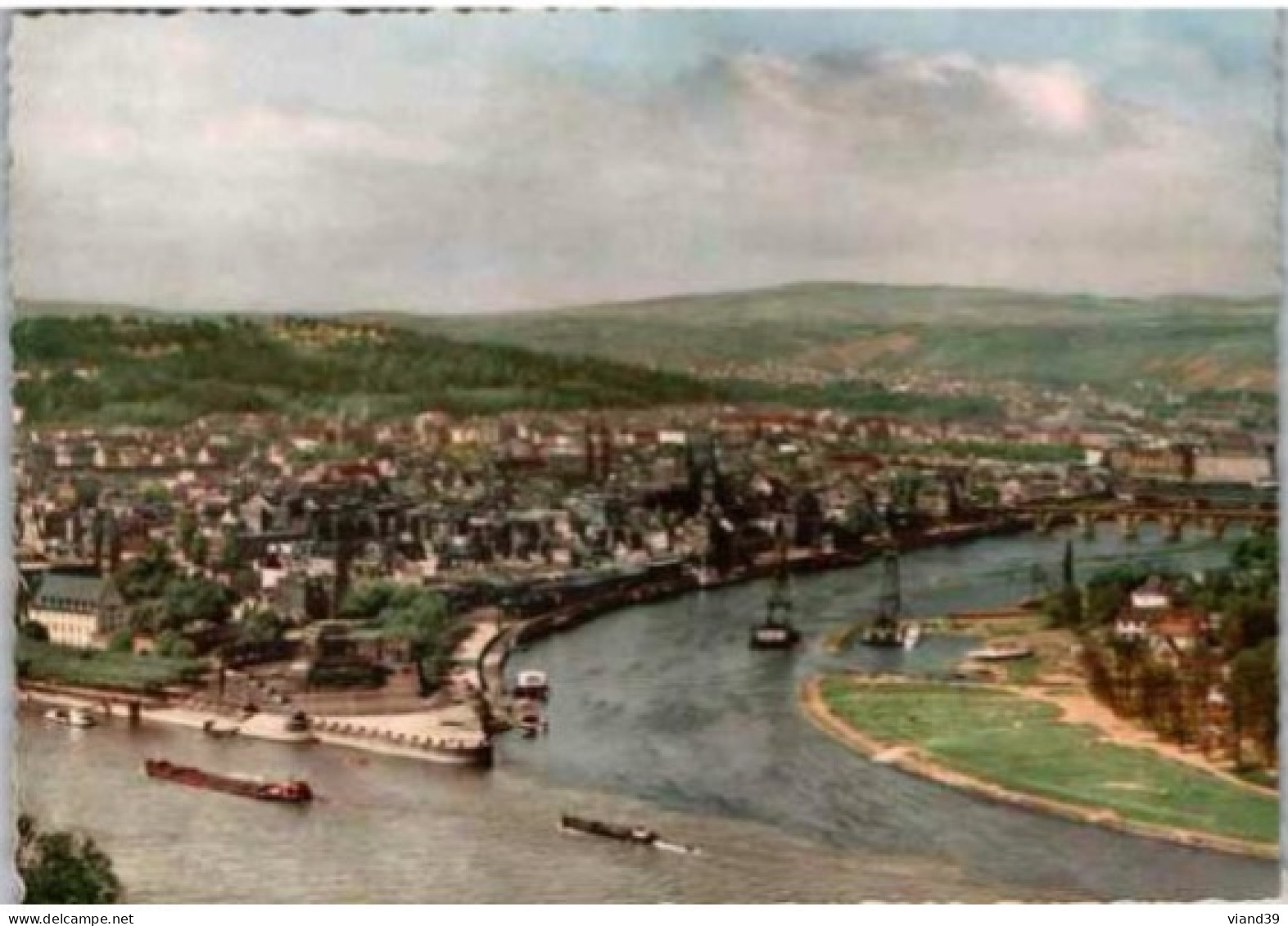 KOBLENZ  Am Rhein.  - Deutsches Eck.und Moselmündung - Koblenz