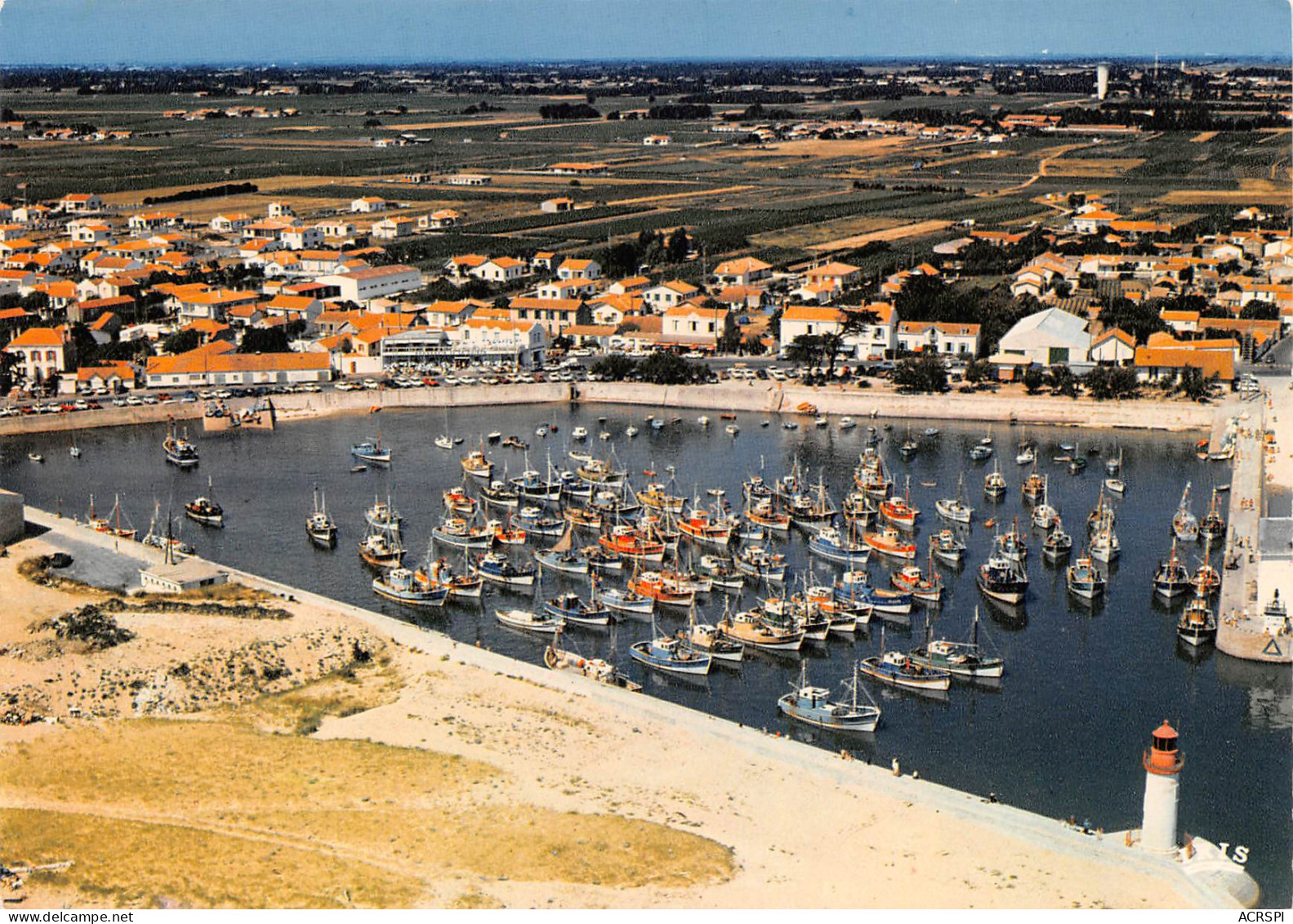 17 Saint-Pierre-d'Oléron LA COTINIERE Le Port Vue Du Ciel  (Scan R/V) N° 49 \MP7146 - Saint-Pierre-d'Oleron