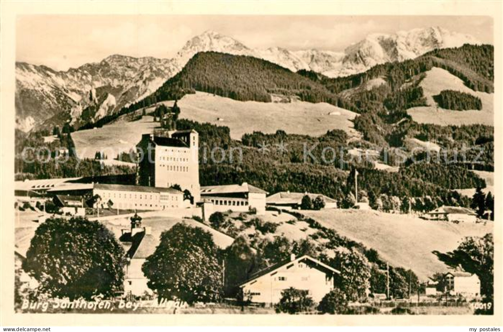 73293366 Sonthofen Oberallgaeu Burg Sonthofen Oberallgaeu - Sonthofen