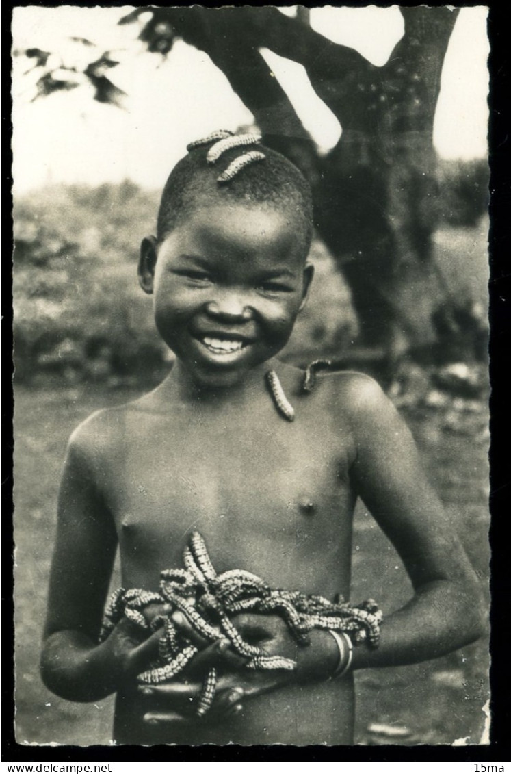 République Centre Africaine Mbaiki Chenille, Comestible Pères Du Saint Esprit BOANICH - Zentralafrik. Republik