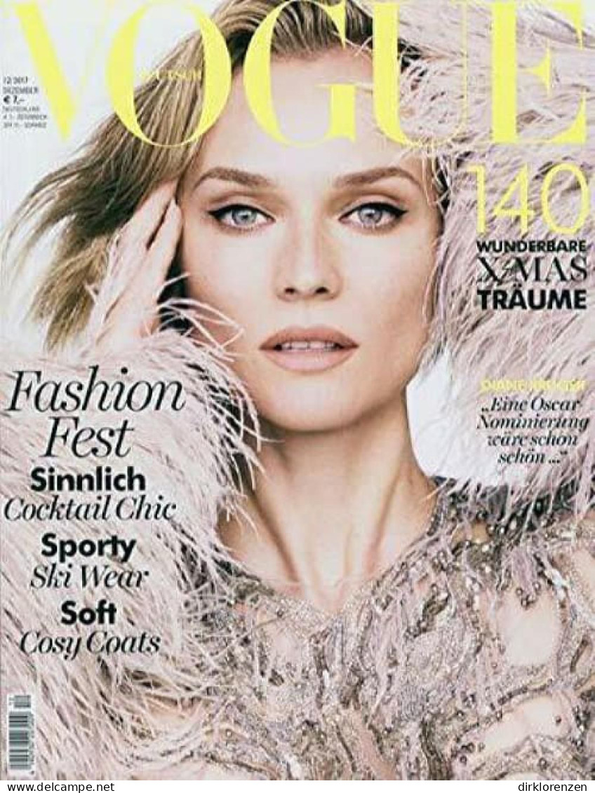 Vogue Magazine Germany 2017-12 Diane Kruger  - Non Classés