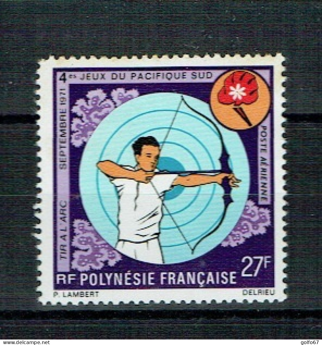 POLYNÉSIE FRANÇAISE Poste Aérienne 1971 Y&T N° 53 NEUF** - Unused Stamps