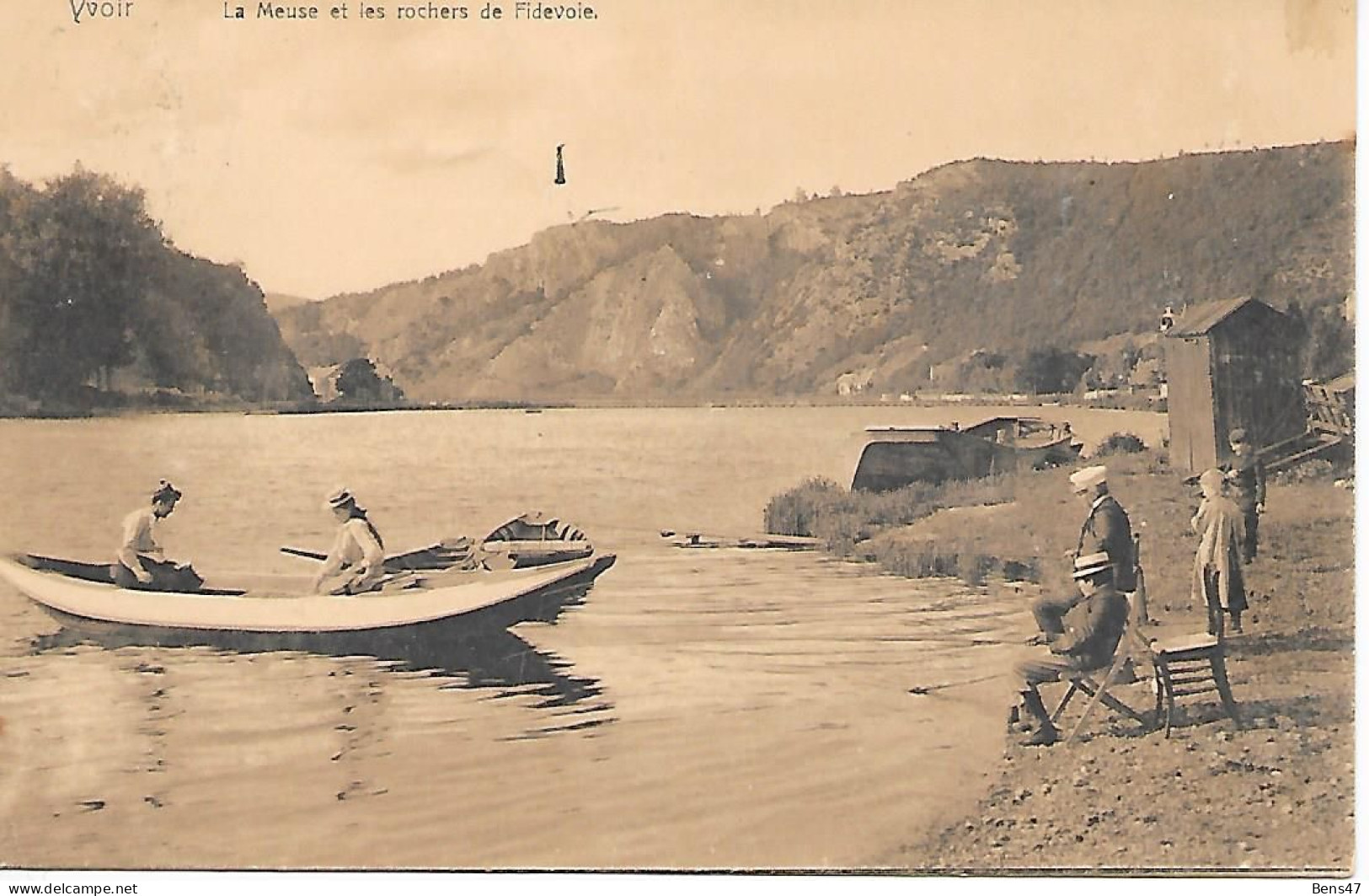 Yvoir La Meuse Et Les Rochers Fidevoie - Yvoir