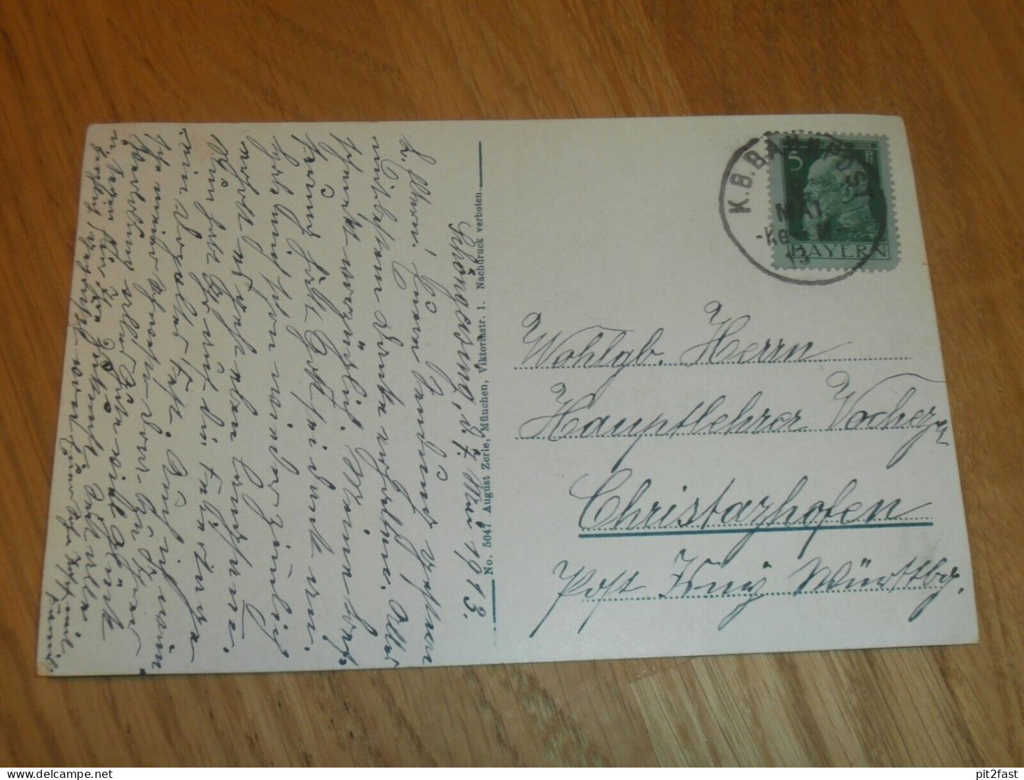 AK Schöngeising Im Amperthale , 1913 , Alte Ansichtskarte , Postkarte !!! - Fürstenfeldbruck