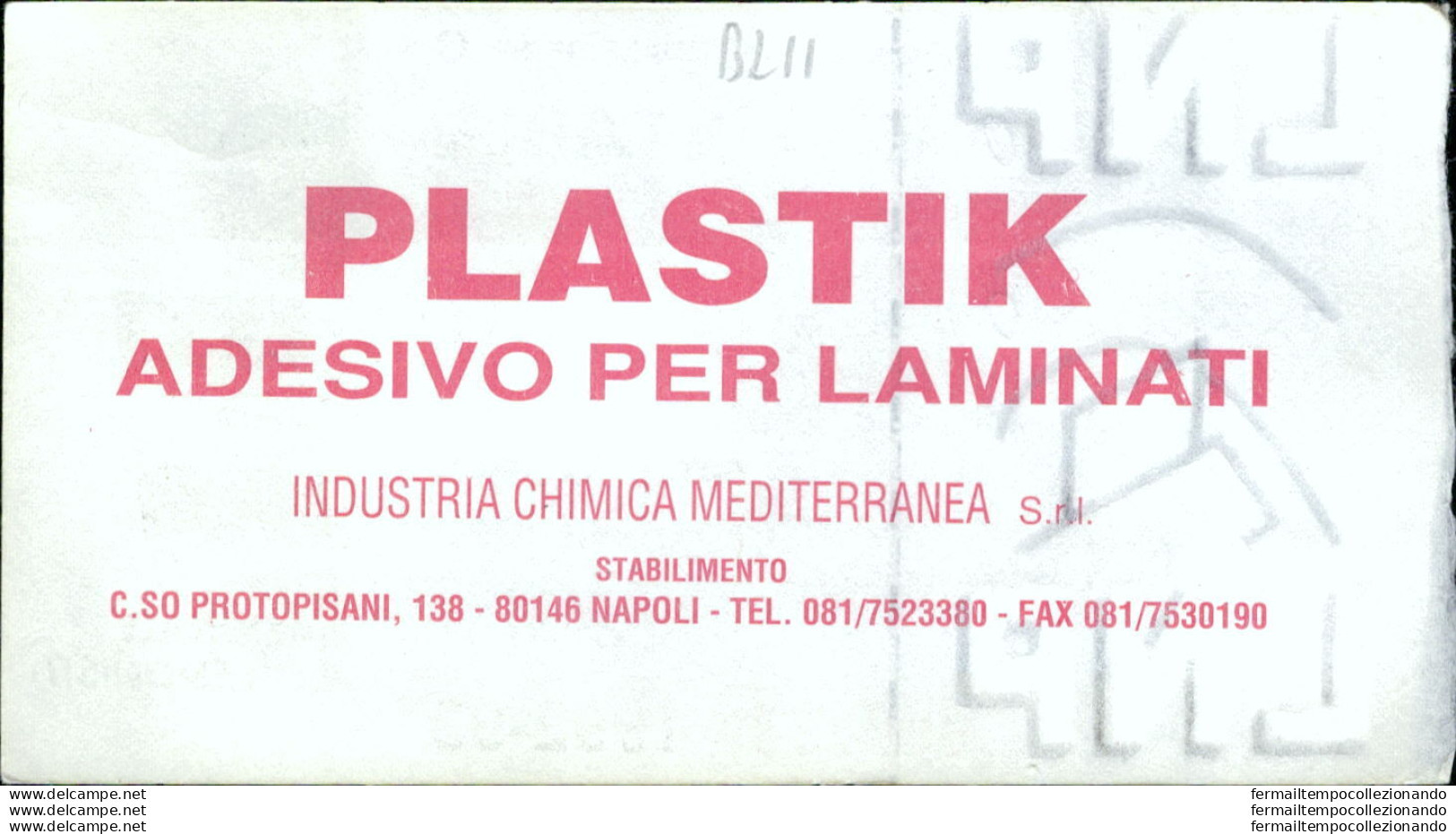 Bl11 Biglietto Calcio Ticket Juve Stabia - Monopoli 1992-1993 - Eintrittskarten