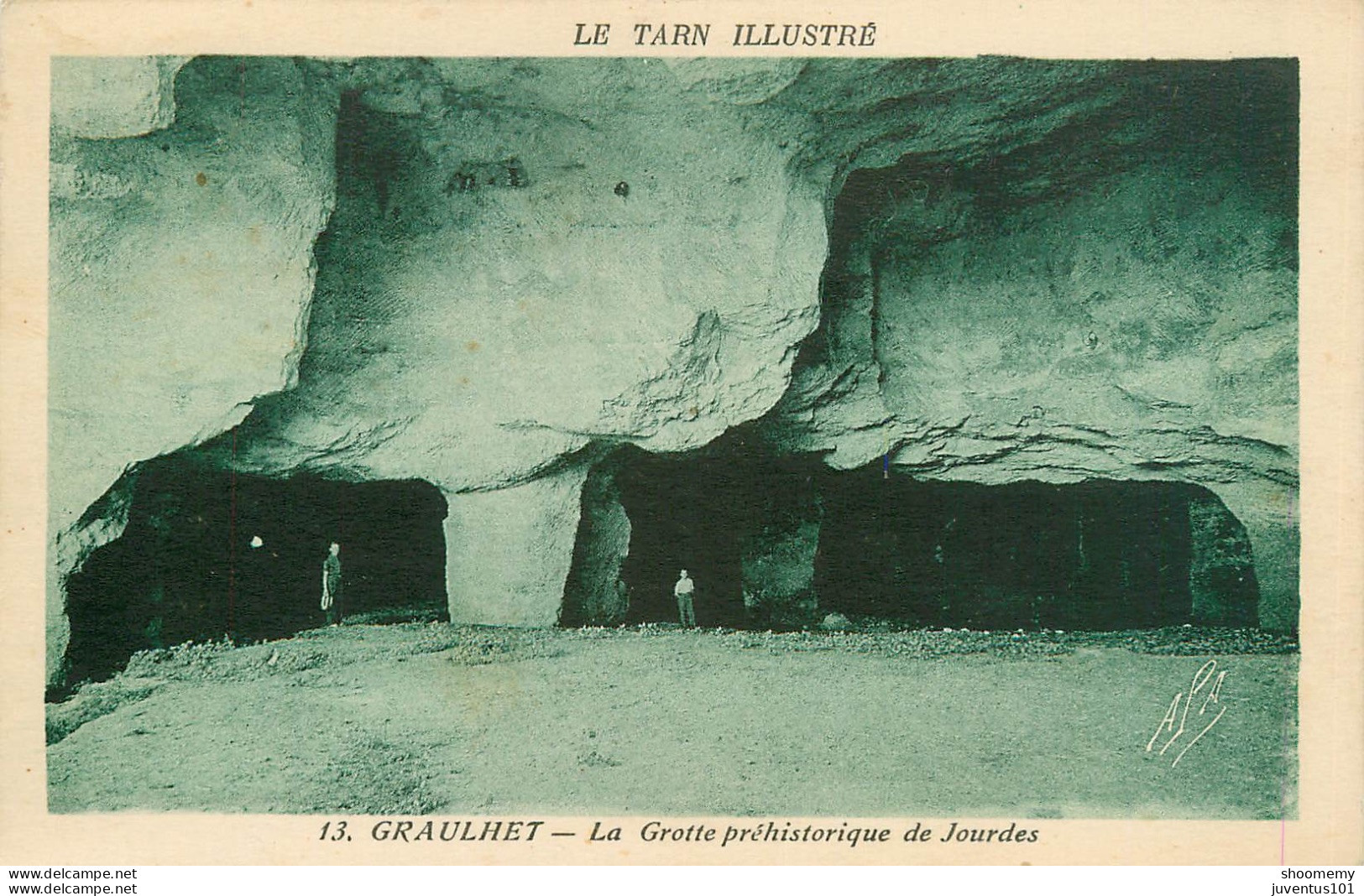 CPA Graulhet-La Grotte De Lourdes-13-Vert       L2371 - Graulhet