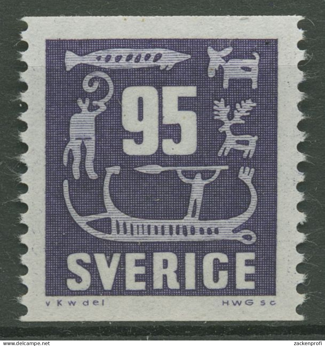 Schweden 1964 Freimarken Felsenzeichnungen 528 Postfrisch - Neufs