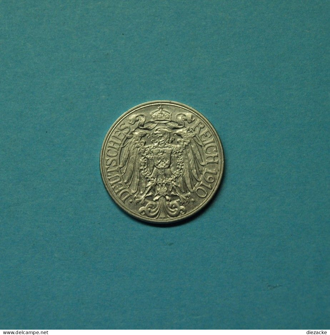 Kaiserreich 1910 A 25 Pfennig (WK045 - Other & Unclassified