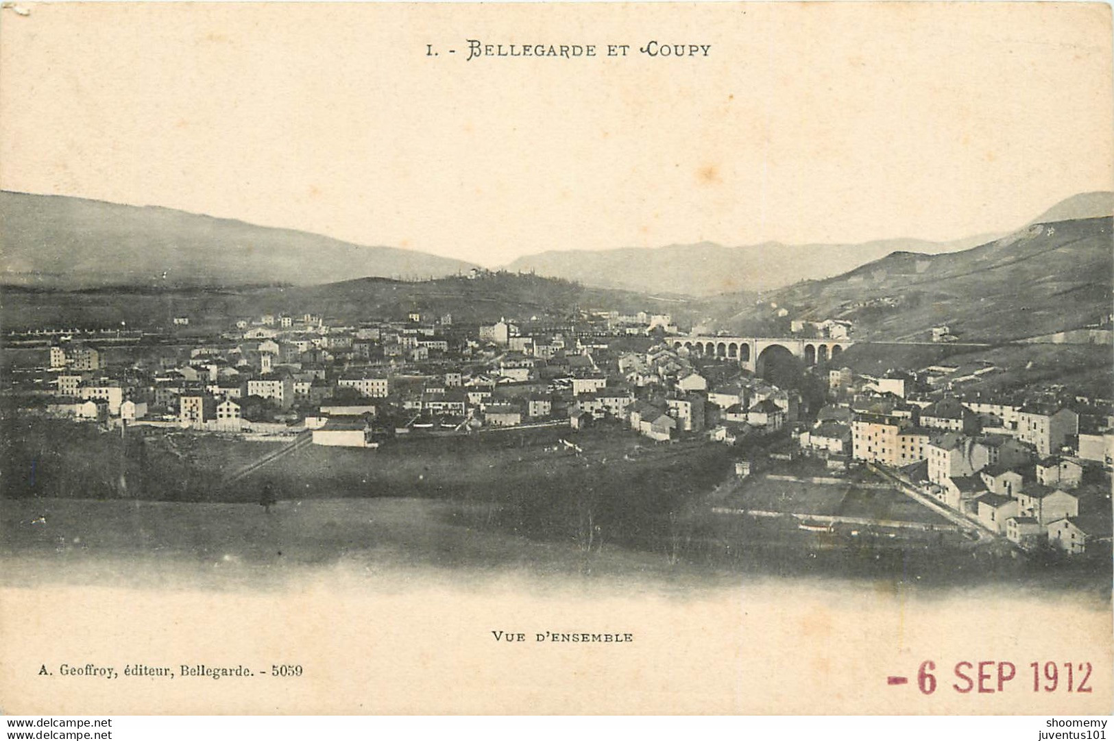 CPA Bellegarde Et Coupy-Vue D'ensemble     L1217 - Bellegarde-sur-Valserine