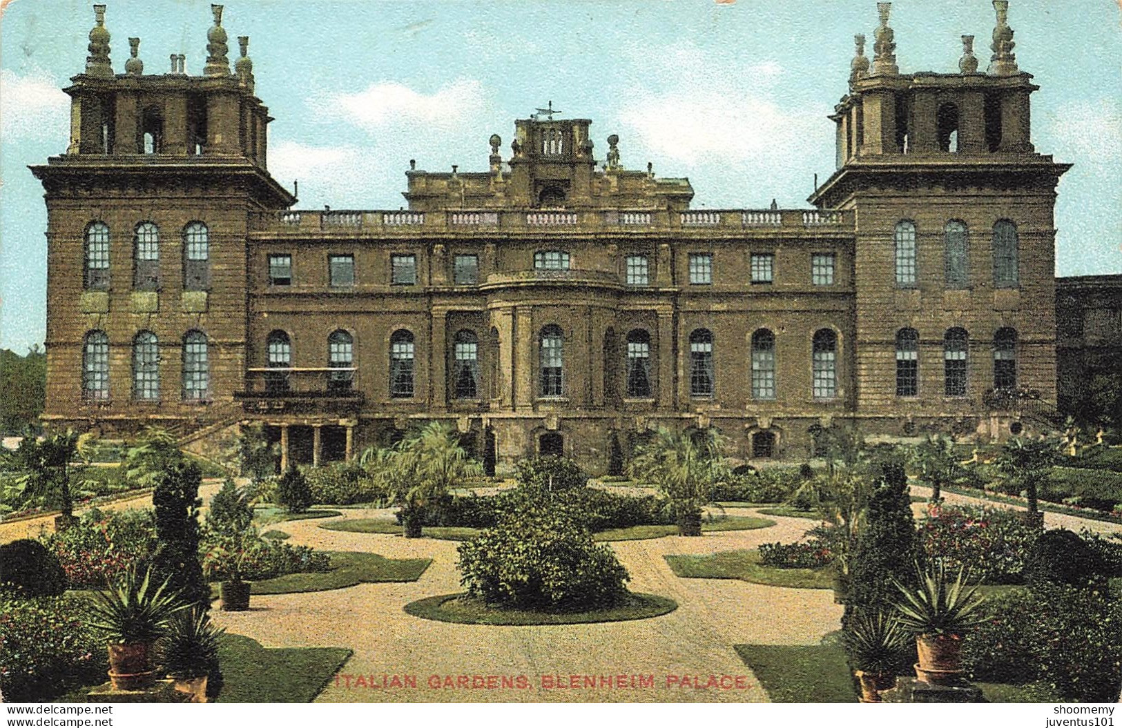 CPA Blenheim Palace-Italian Gardens-RARE   L2422 - Otros & Sin Clasificación