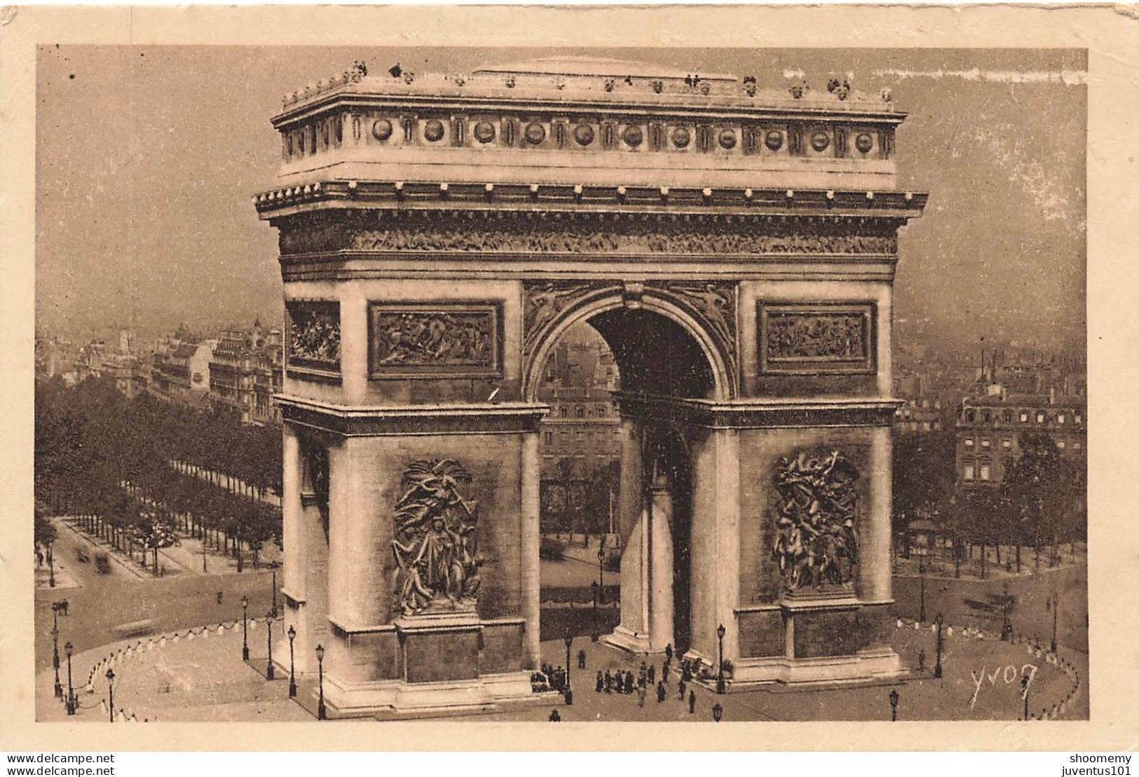 CPA Paris-Arc De Triomphe-144     L2424 - Triumphbogen