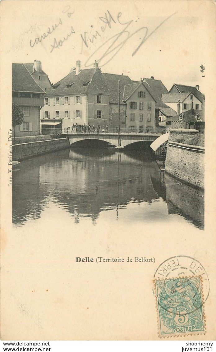 CPA Delle-Timbre   L1360 - Delle