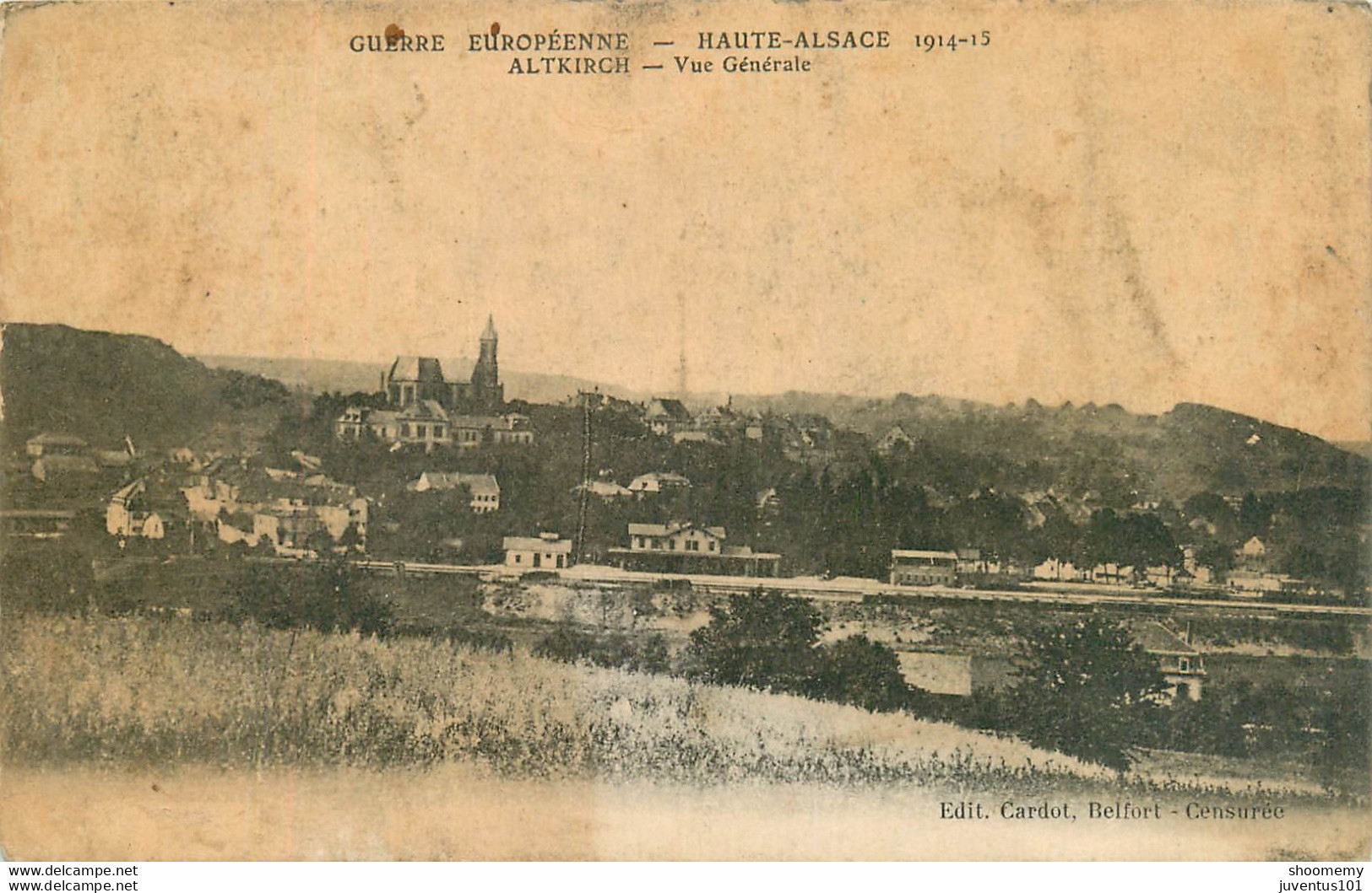 CPA Altkirch-Vue Générale   L1361 - Altkirch