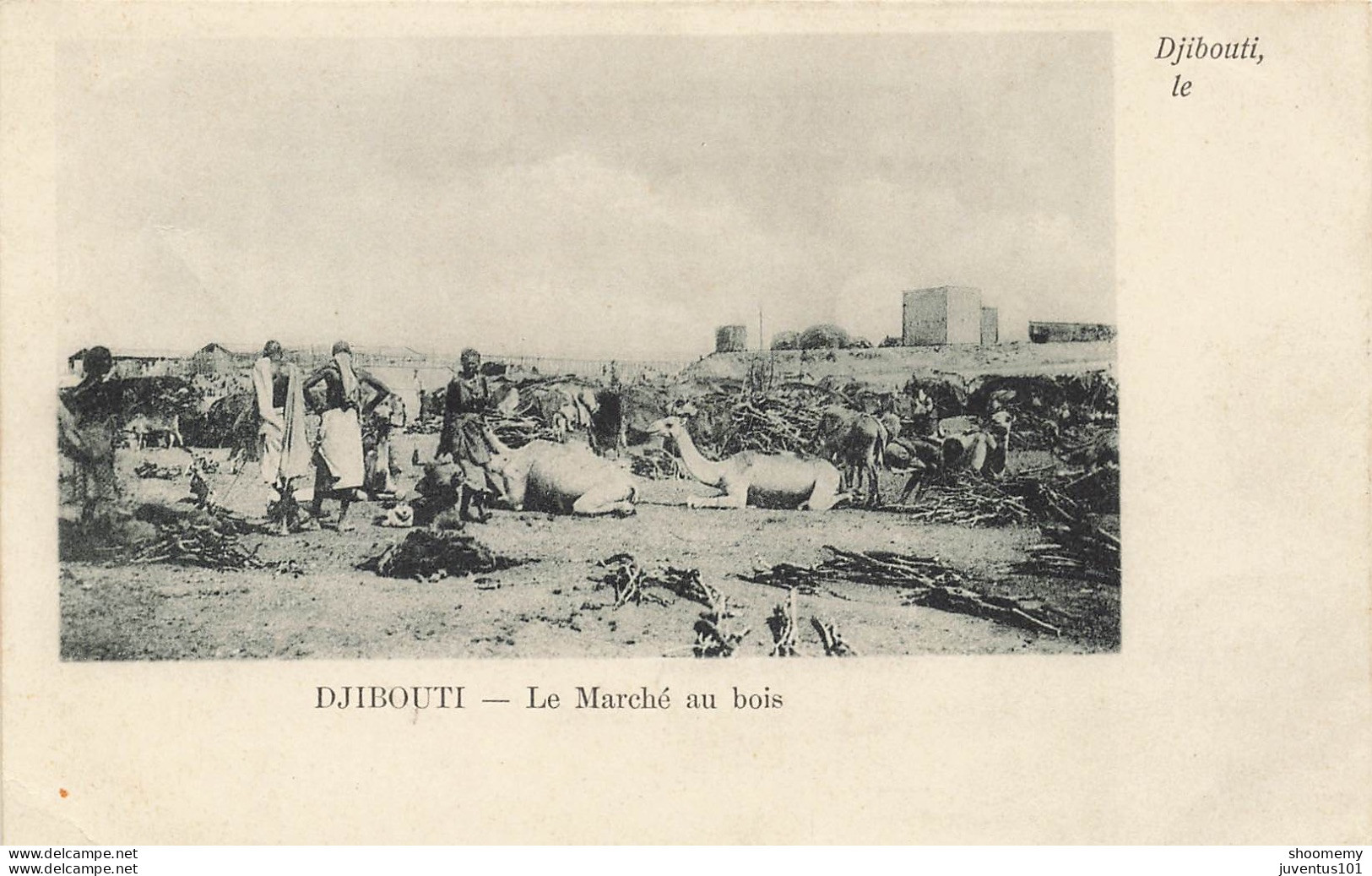 CPA Djibouti-Le Marché Au Bois      L2452 - Djibouti