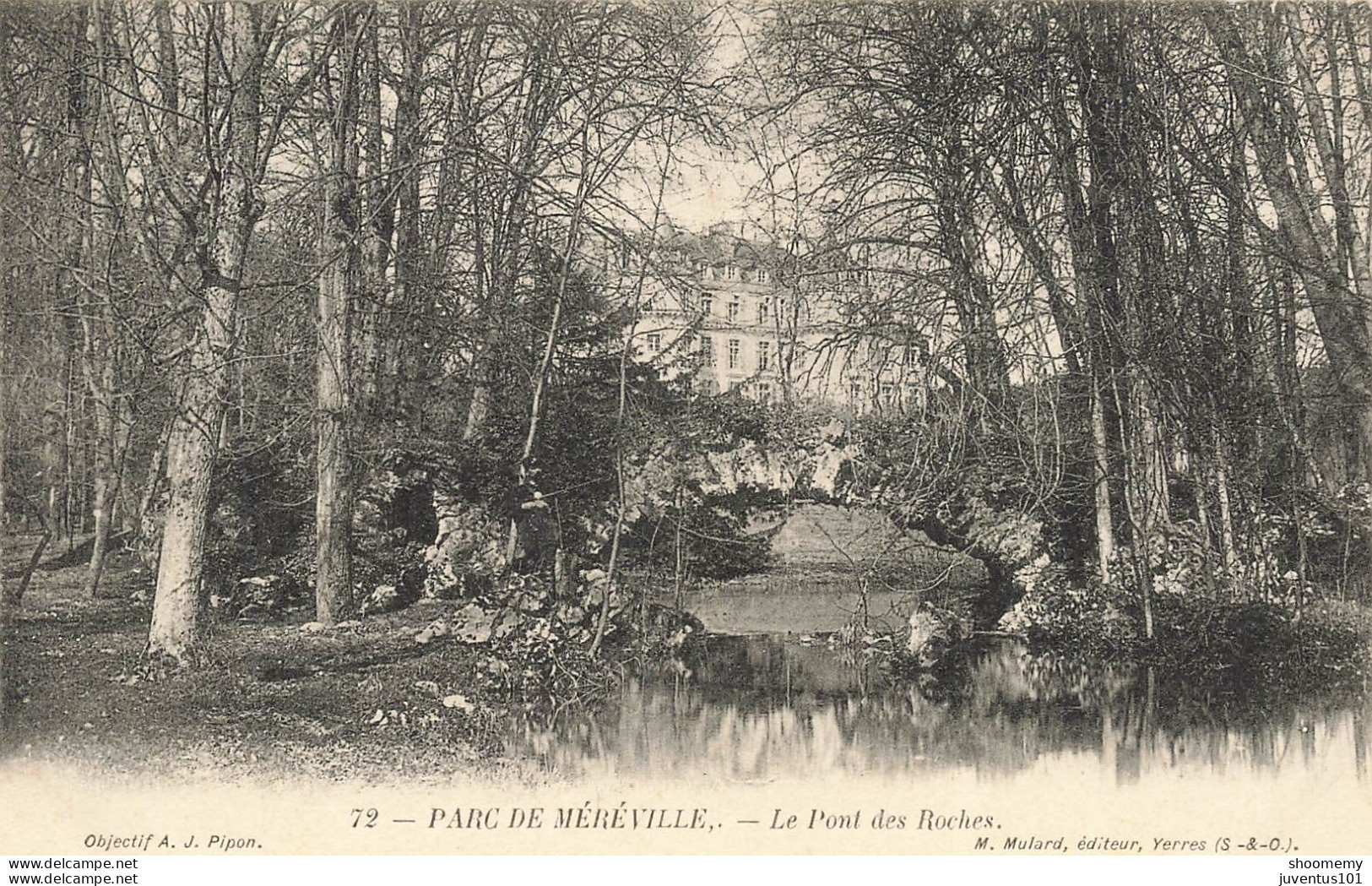 CPA Parc De Méréville-Le Pont Des Roches-72       L2437 - Mereville