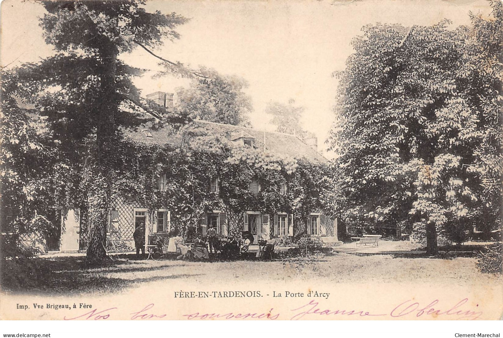 FERE EN TARDENOIS - La Porte D'Arcy - Très Bon état - Fere En Tardenois