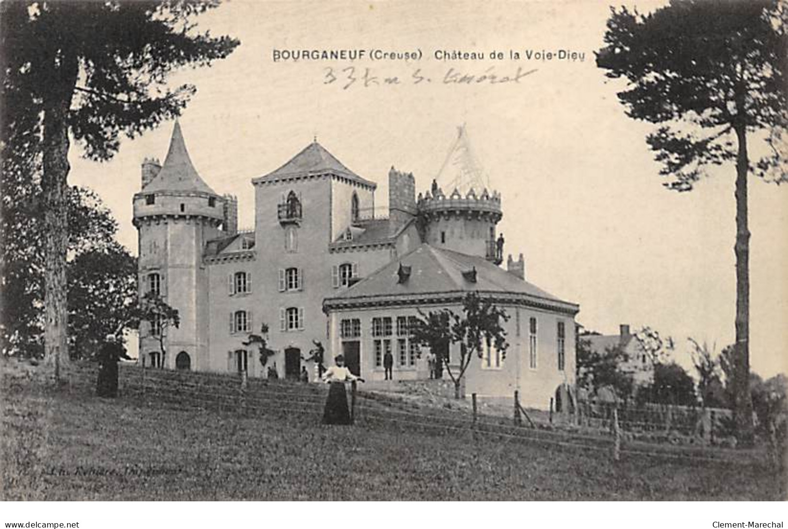 BOURGANEUF - Château De La Voie Dieu - Très Bon état - Bourganeuf