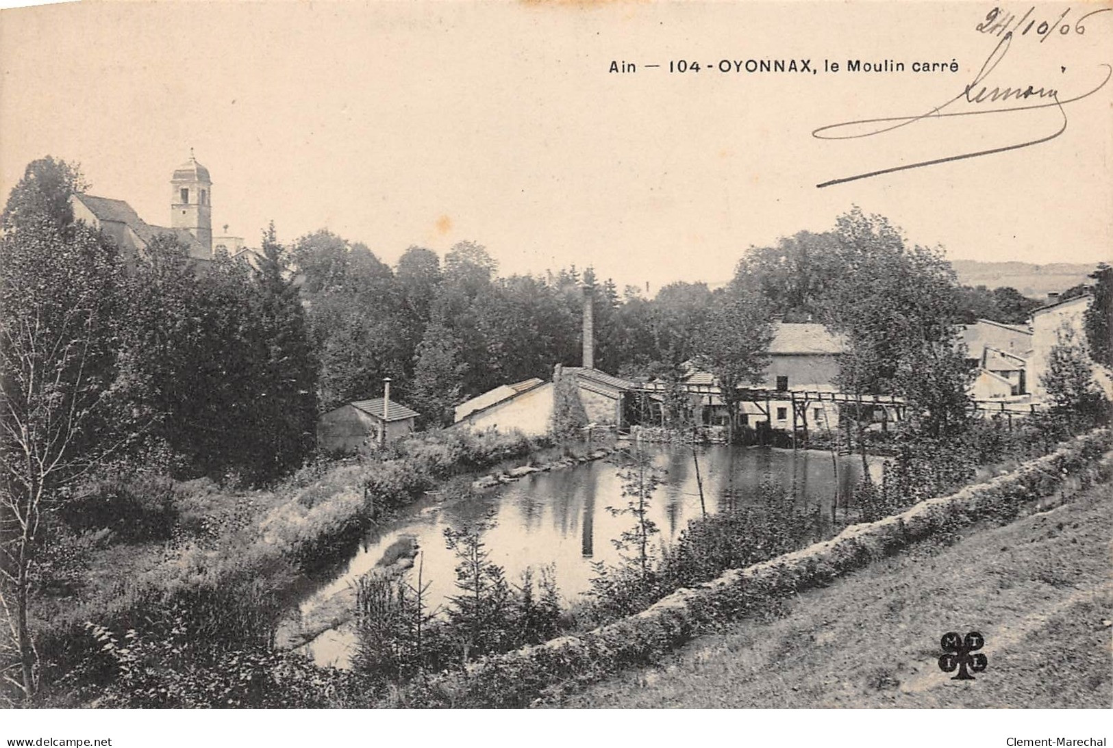 OYONNAX - Le Moulin Carré - Très Bon état - Oyonnax