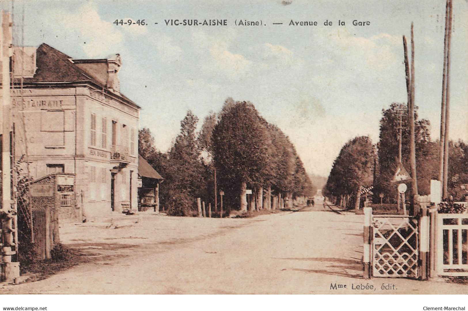 VIC SUR AISNE - Avenue De La Gare - Très Bon état - Vic Sur Aisne