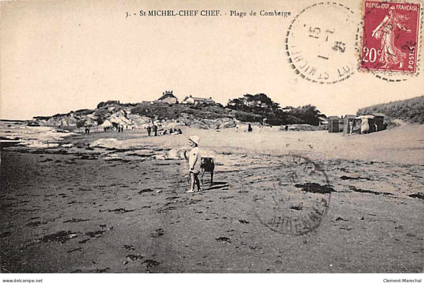 SAINT MICHEL CHEF CHEF - Plage De Comberge - Très Bon état - Saint-Michel-Chef-Chef