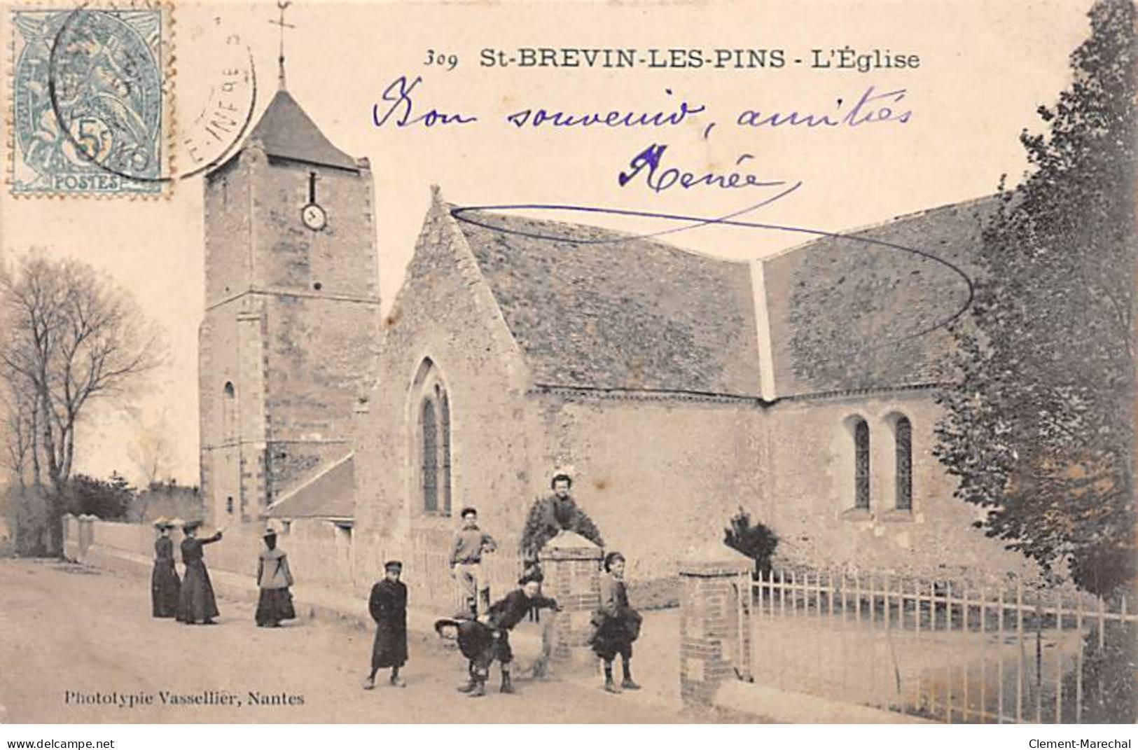 SAINT BREVIN LES PINS - L'Eglise - Très Bon état - Saint-Brevin-les-Pins