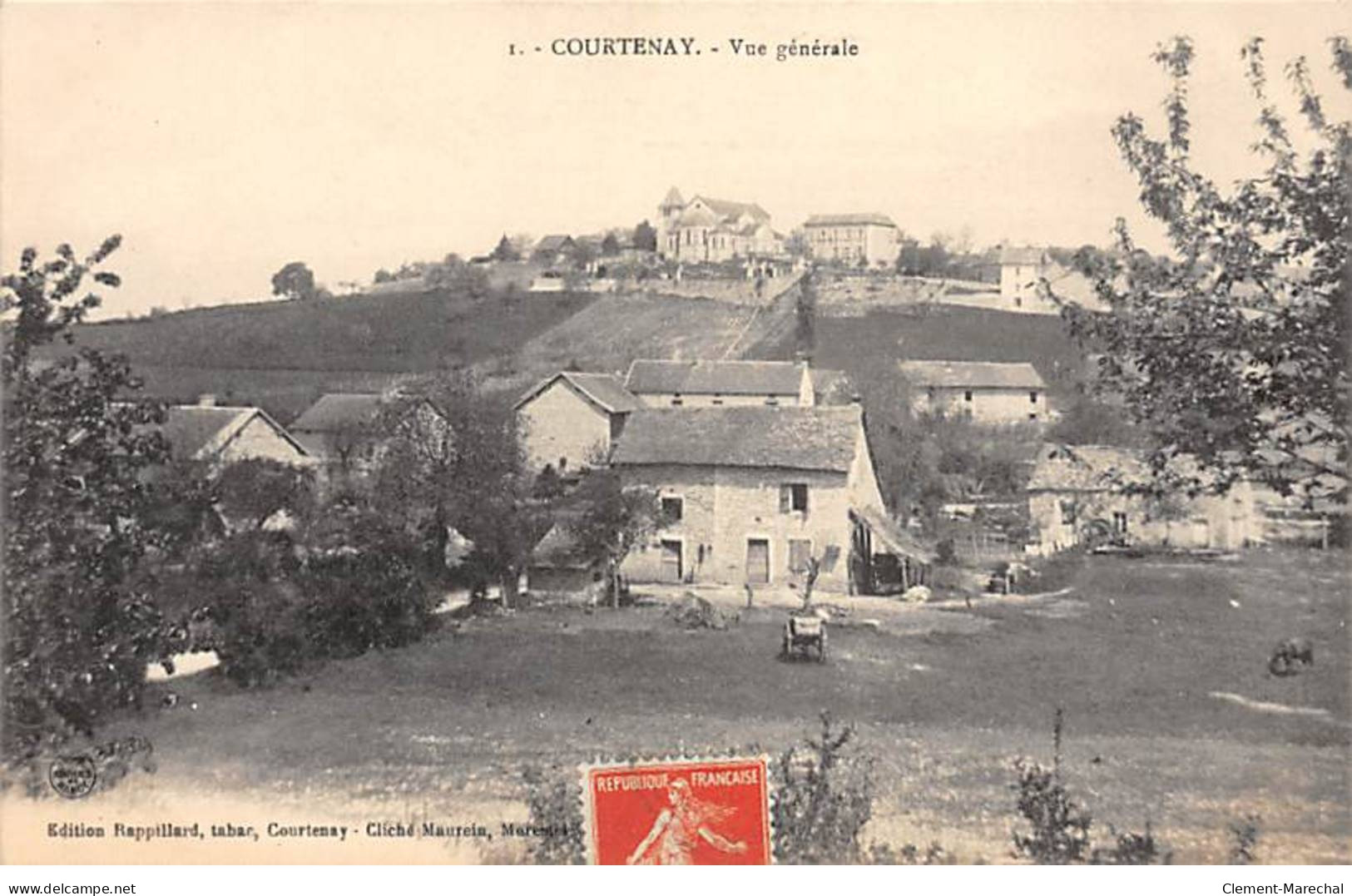 COURTENAY - Vue Générale - Très Bon état - Courtenay