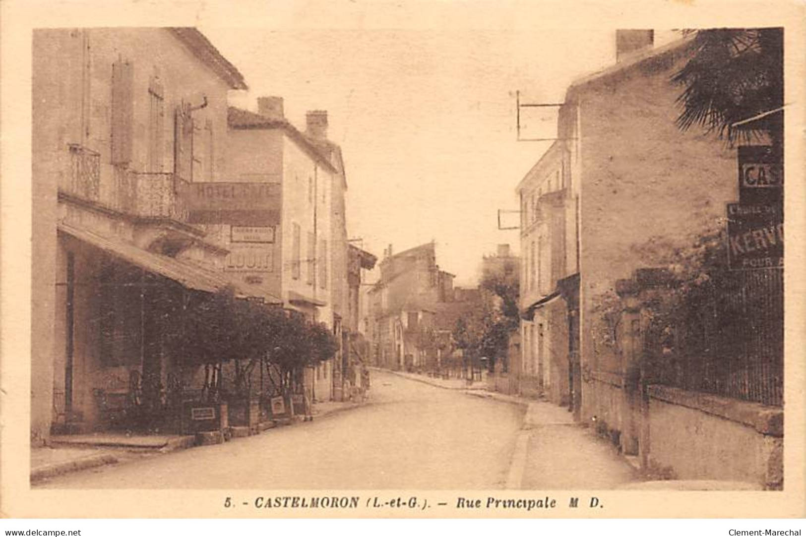 CASTELMORON - Rue Principale - Très Bon état - Castelmoron