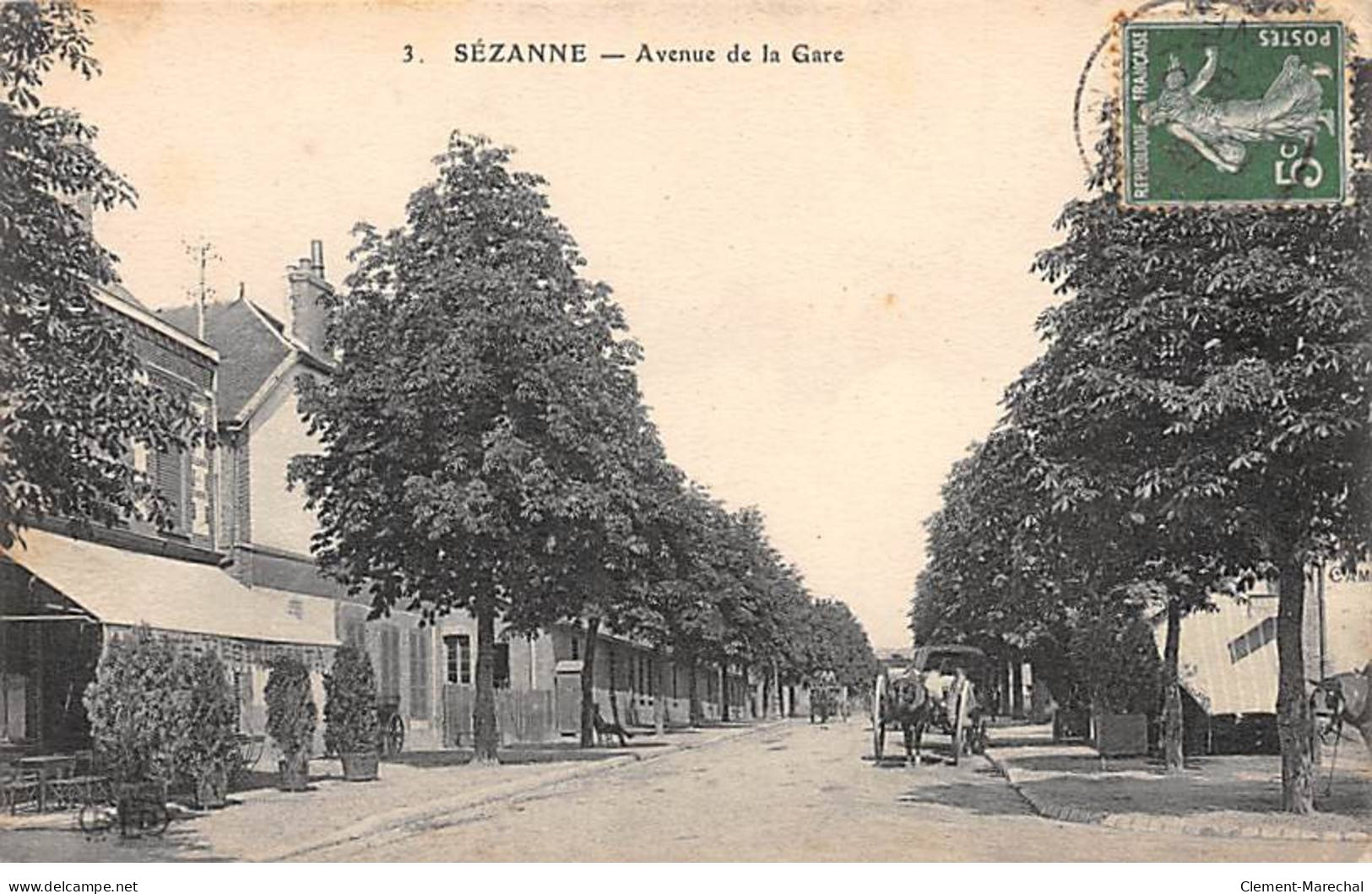 SEZANNE - Avenue De La Gare - Très Bon état - Sezanne