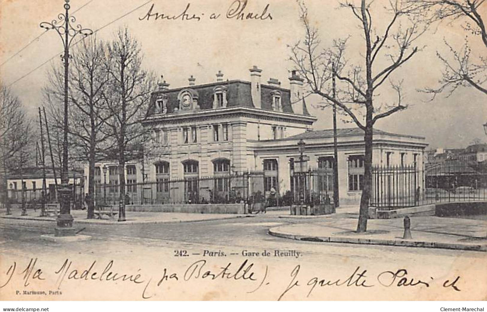 PARIS - Gare De Reuilly - Très Bon état - District 12