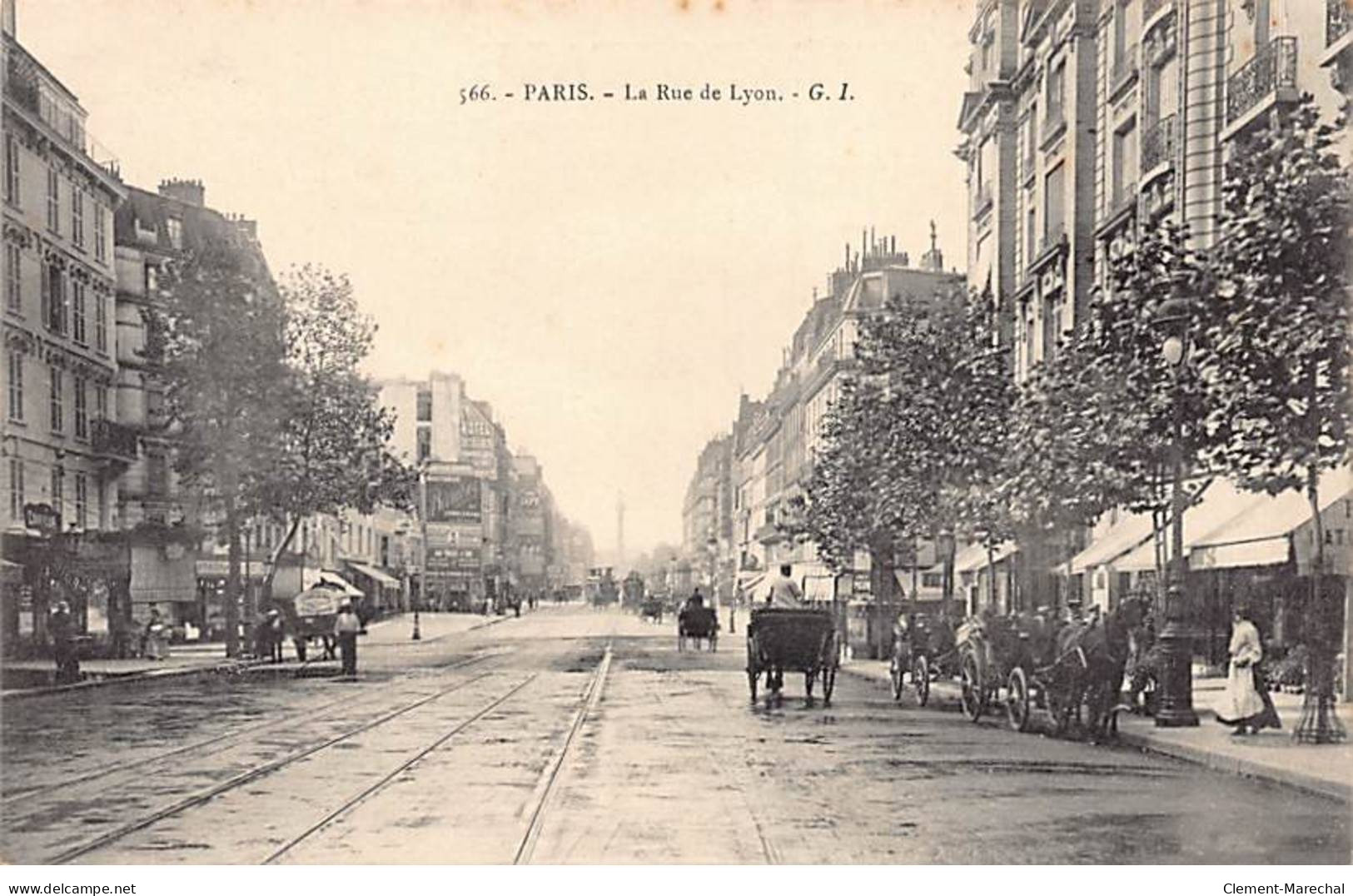 PARIS - La Rue De Lyon - Très Bon état - District 12