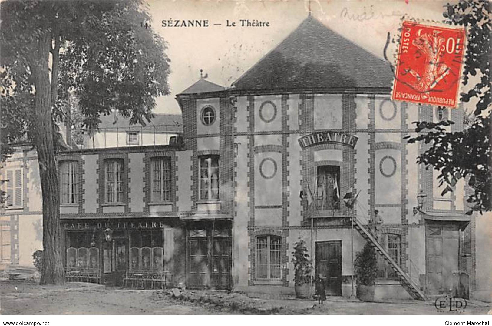 SEZANNE - Le Théâtre - Très Bon état - Sezanne