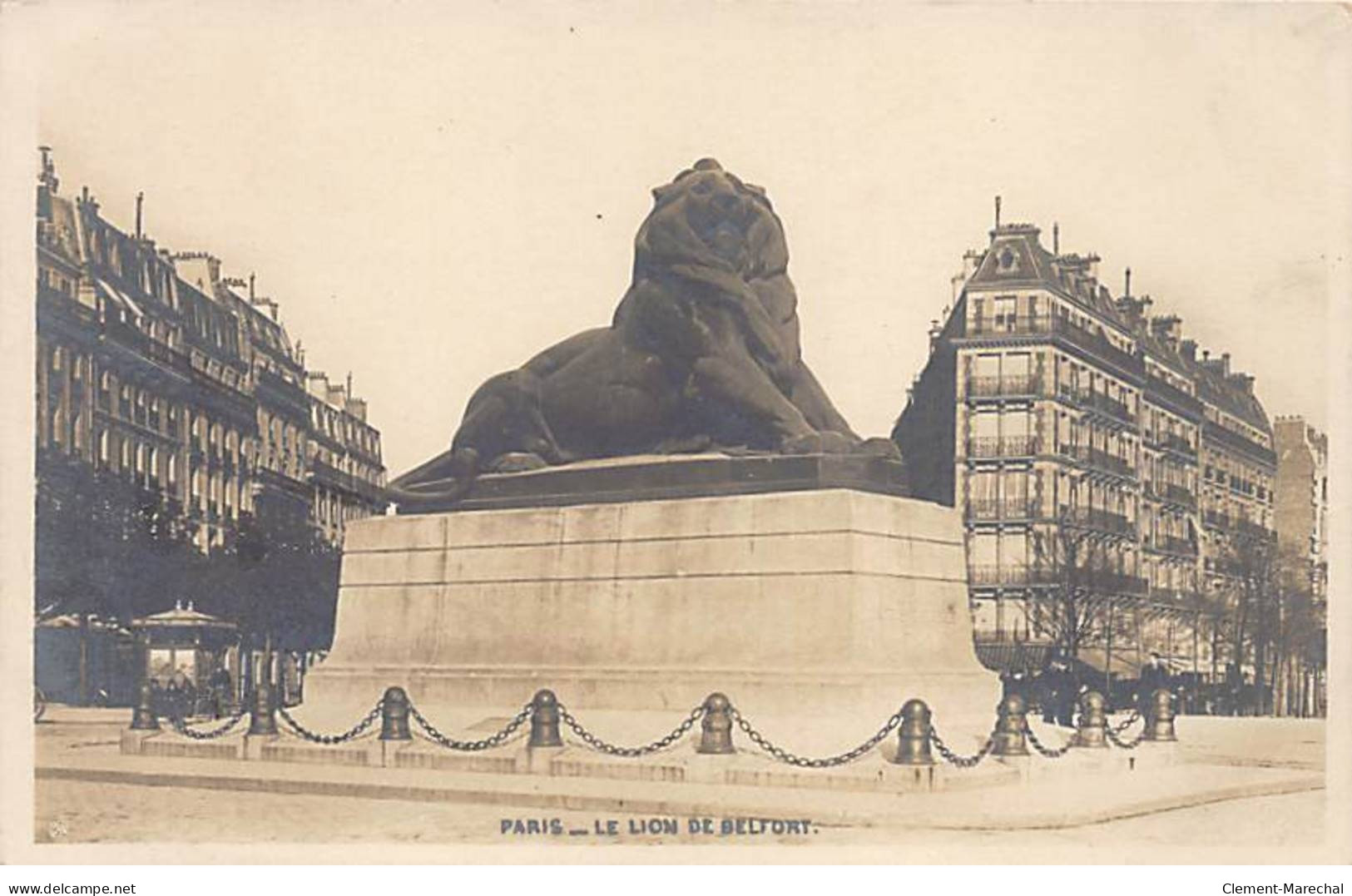 PARIS - Le Lion De Belfort - Très Bon état - District 14